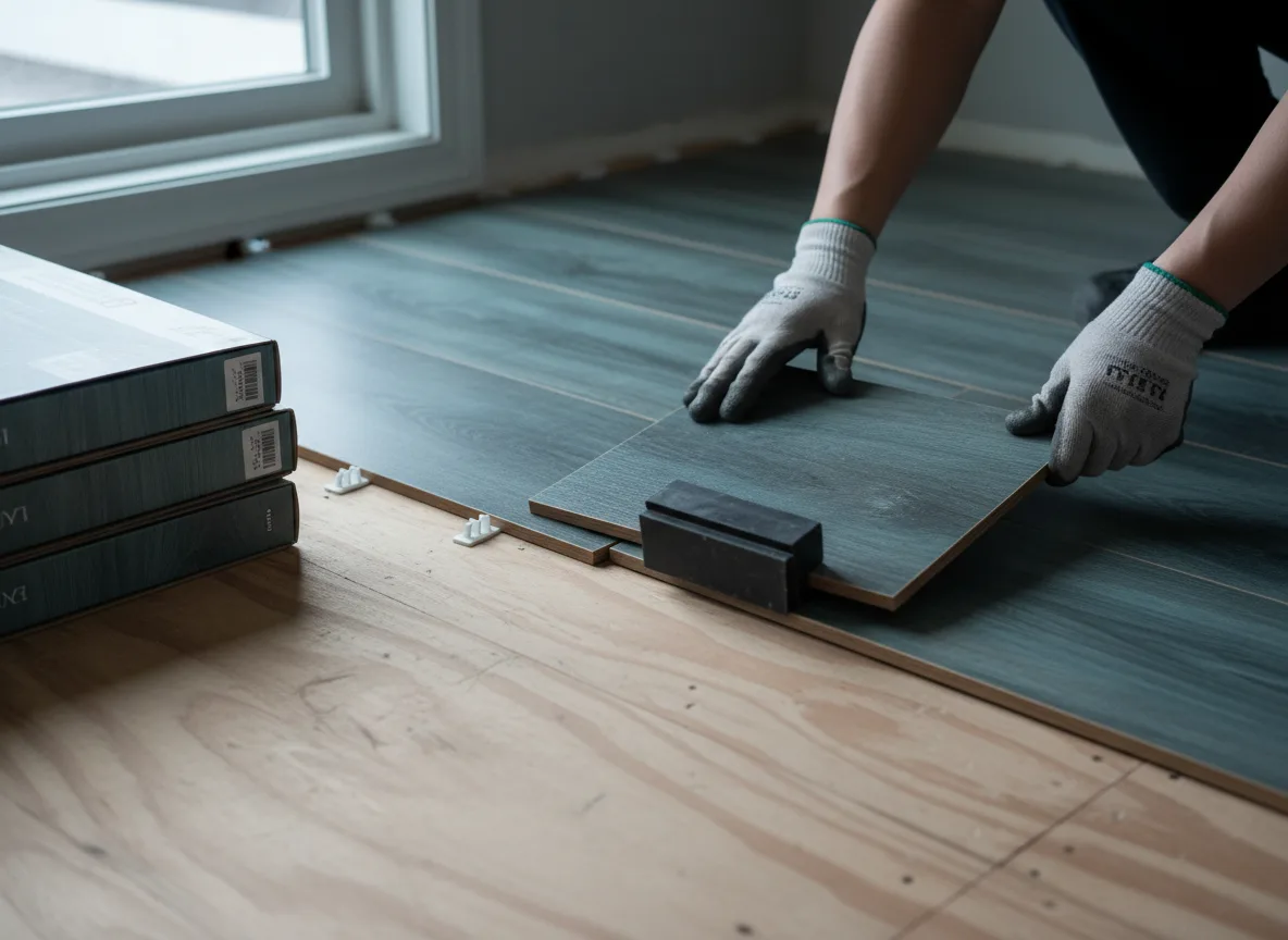 Luxury Vinyl Plank Installation company in Westphalia, MI